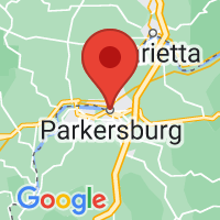 Map of Parkersburg, WV US